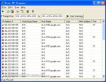 Free IP Scanner - ứng dụng quét địa chỉ IP cho PC