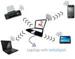 mHotspot 6.4 - Biến máy tính thành trạm phát sóng Wi-Fi