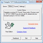 Freegate 7.53 Professional Edition - Phần mềm vượt qua tường lửa cho PC